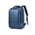 Sac À Dos Ordinateur Grande Capacité Étanche Avec Port USB Noir Bleu YONIS