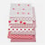 8 coupons tissu patchwork coton couture 40 x 50 cm TONS ROUGE 75308