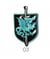Ecussons Thermocollant Blason Dragon 6 X 3,5 cm - Mediac 03 Bleu
