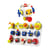 Set Busy Board Delux - Cube et Planche - 15 Gadgets - Serrures - Klaxon - Boutons