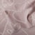 Tissu Flanelle de Coton Emy cœurs Blanc sur fond Rose poudré