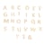 Alphabet bois - 162 pièces - Artemio