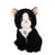 Peluche - Peluche Chat Mimi cats sonore noir - 18 cm