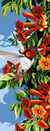 Canevas antique Colibri 25x60cm