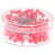 Épingles décoratives 3,8 cm - rose fluo