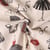 Tissu Toile Polycoton Eloïna mode parisienne sur fond Beige