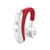 Ecouteurs Bluetooth Sans Fil Avec Microphone Pour Appels Et Musique Rouge YONIS