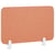 Séparateur Cloison Acoustique de Bureau et Table Orange en Polyester et Matière Synthétique 72 x 40 cm Idéal pour le Open Space