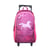 Sac à dos à roulettes Cybel Cheval Violet - BAGTROTTER