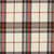Tissu Tartan Ecossais  Valène sur fond Beige