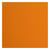 Papier cartonné Florence - Lisse - 20 feuilles - Mandarin - 30,5 x 30,5 cm - 216 g/m²