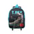 Sac à dos à roulettes 31 cm maternelle Jurassic World Noir T-Rex - BAGTROTTER