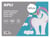 Carton Bloc 32X24Cm 10  Feuilles  Blanche