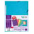 Lot de 5+1 chemises en carte lustrée 400g/m2 - A4 - Couleurs assorties - x 8 - Exacompta