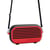 Enceinte Bluetooth Portable 10W Karaoke Avec Micro Et Sangle Haut Parleur Externe Rouge YONIS
