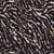 Tissu Polyester Stretch Felindra brun foncé sur fond Beige - Au mètre