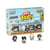 Naruto Shippuden - Pack 4 figurines Bitty POP! Battles 2,5 cm