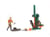 Figurine BRUDER bucheron avec accessoires