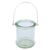 Photophore rond en verre pour bougie 8,5 x 10 cm