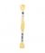 Fil à broder mouliné Uni - Rico Design 005 Jaune