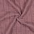 Tissu Double gaze de Coton Matelassé Cerises brodées sur fond Vieux rose