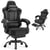Chaise gaming ergonomique - GTPLAYER - tissu noir