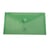 Sachet de 5 mini pochettes-enveloppes polypropylène - 25x13,5cm - Couleurs assorties - x 10 - Exacompta