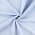 Tissu Polycoton Louisa fines rayures Blanc sur fond Bleu ciel