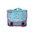 Cartable à colorier 35 cm - POL FOX Kawai - Bleu - réversible, 1 compartiment, motifs kawaii