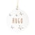Boule de Noël personnalisable bois blanc - Vintiun