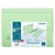 Paquet de 50 chemises poche SUPER 210 - 24,5x32,5cm - Vert clair - x 3 - Exacompta