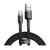 Baseus Câble de Charge et Transfert USB-USB-C 3A 1m Gris