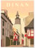 Affiche ville Dinan | A3 : 29,7x42cm