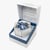 Bougie bijou pierres Lapis-lazuli - parfum Oud Impérial - Sloya
