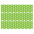 Contours de gâteaux - Pois Blanc/Lime