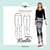 Patron Craftine Legging Menthe - Format Papier