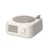 Enceinte Bluetooth Vintage Son Surround 360° Connexion Stable Haut Fidélité Blanc YONIS