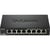 Switch D-Link Switches - Métallique - DES108 - Noir