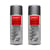 Lot de 2 sprays haute température - gris - AMT