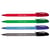 Stylo bille InkJoy 100 Triangulaire à capuchon Pointe Moyenne Rouge