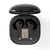 Nedis Écouteurs Bluetooth avec Réduction de Bruit et Microphone Intégré Noir