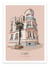Affiche 30 x 40 cm - Lorient - 26 rue Paul Bert - Artmoric