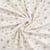 Tissu Jersey Coton Bord côte Fleuris sur fond Blanc cassé
