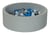 Piscine à balles Aire de jeu + 150 balles perle, transparent, bleu, argent - Velinda