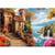 Puzzle 2D 500 pièces - Village en bord de mer - Educa