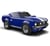 Véhicule Jouet - Ford Mustang Bleue - Baghera
