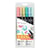 Lot de 6 stylos feutres double pointe - TOMBOW - Couleurs Candy