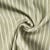 Tissu Polyviscose Seersucker aspect Lin lavé Suzy rayures Blanc sur fond Vert kaki clair