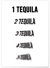 Affiche Tequila | A3 : 29,7x42cm