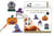 DIY Kit Halloween - stickers gels - lot de 4